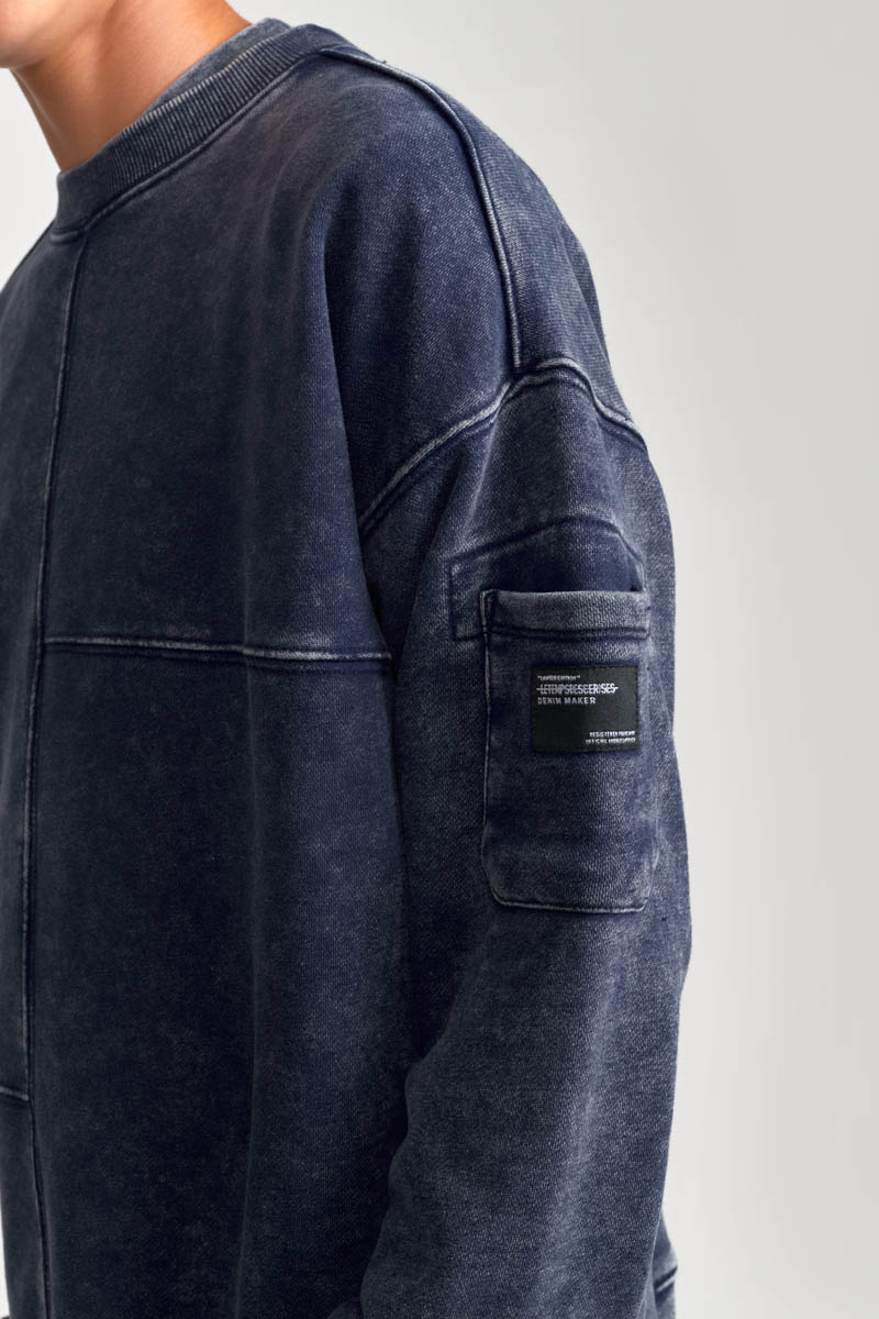 Sweatshirt Jonbo in blau