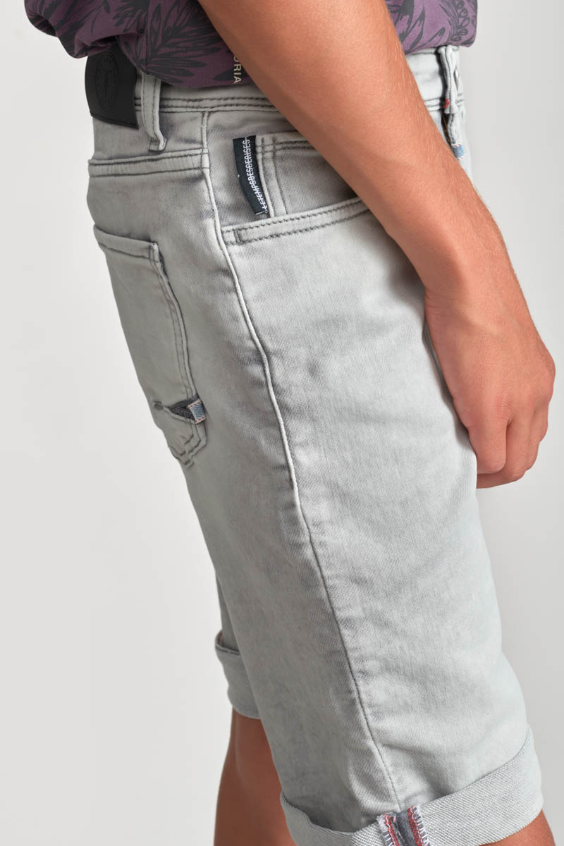 Bermuda-short Jogg in grau