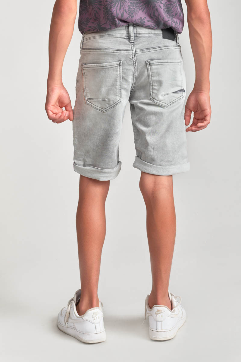 Bermuda-short Jogg in grau