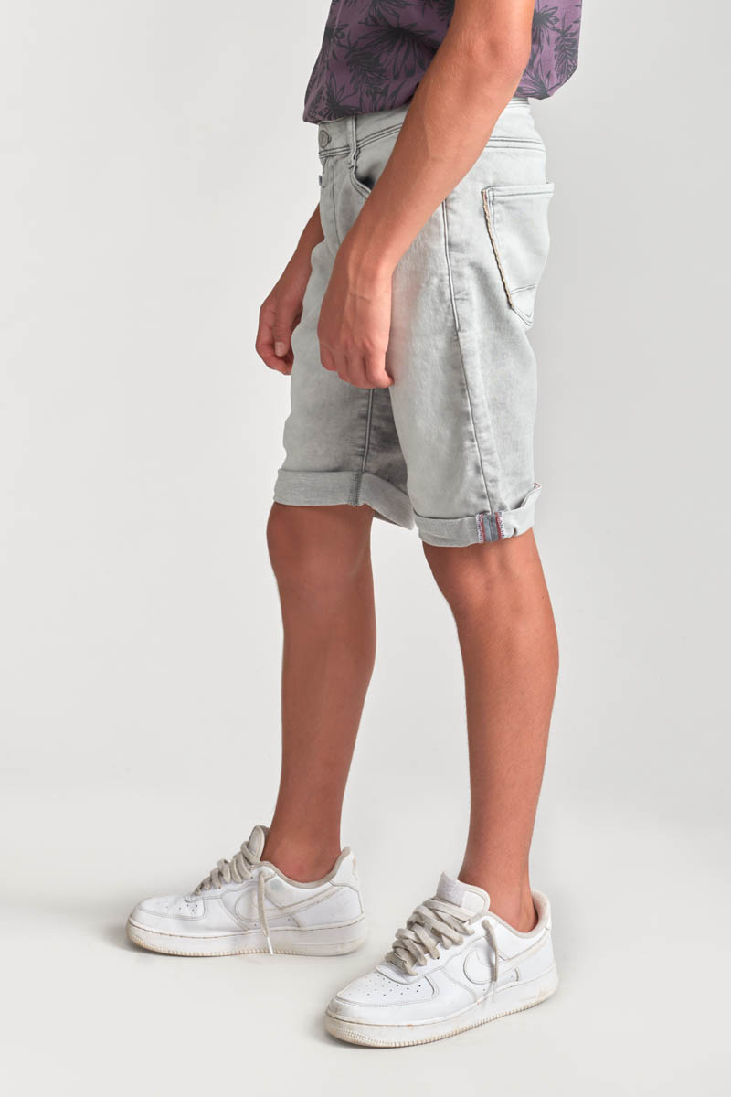 Bermuda-short Jogg in grau