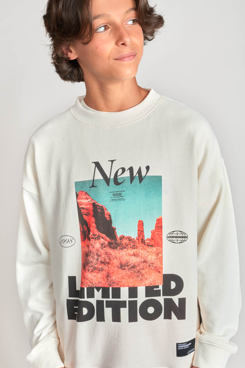 Sweatshirt Maranbo in weiß