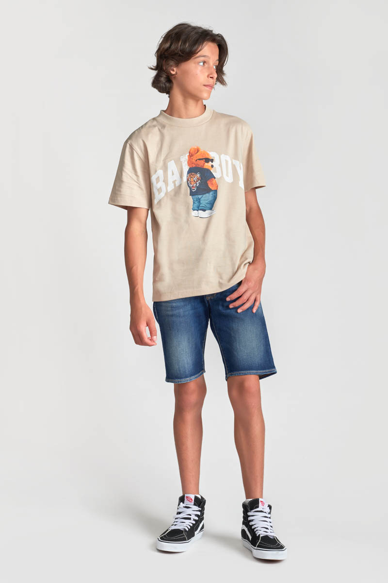 Bermuda-short Mike in blau