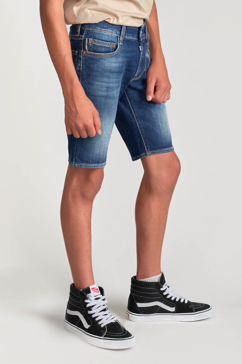 Bermuda-short Mike in blau