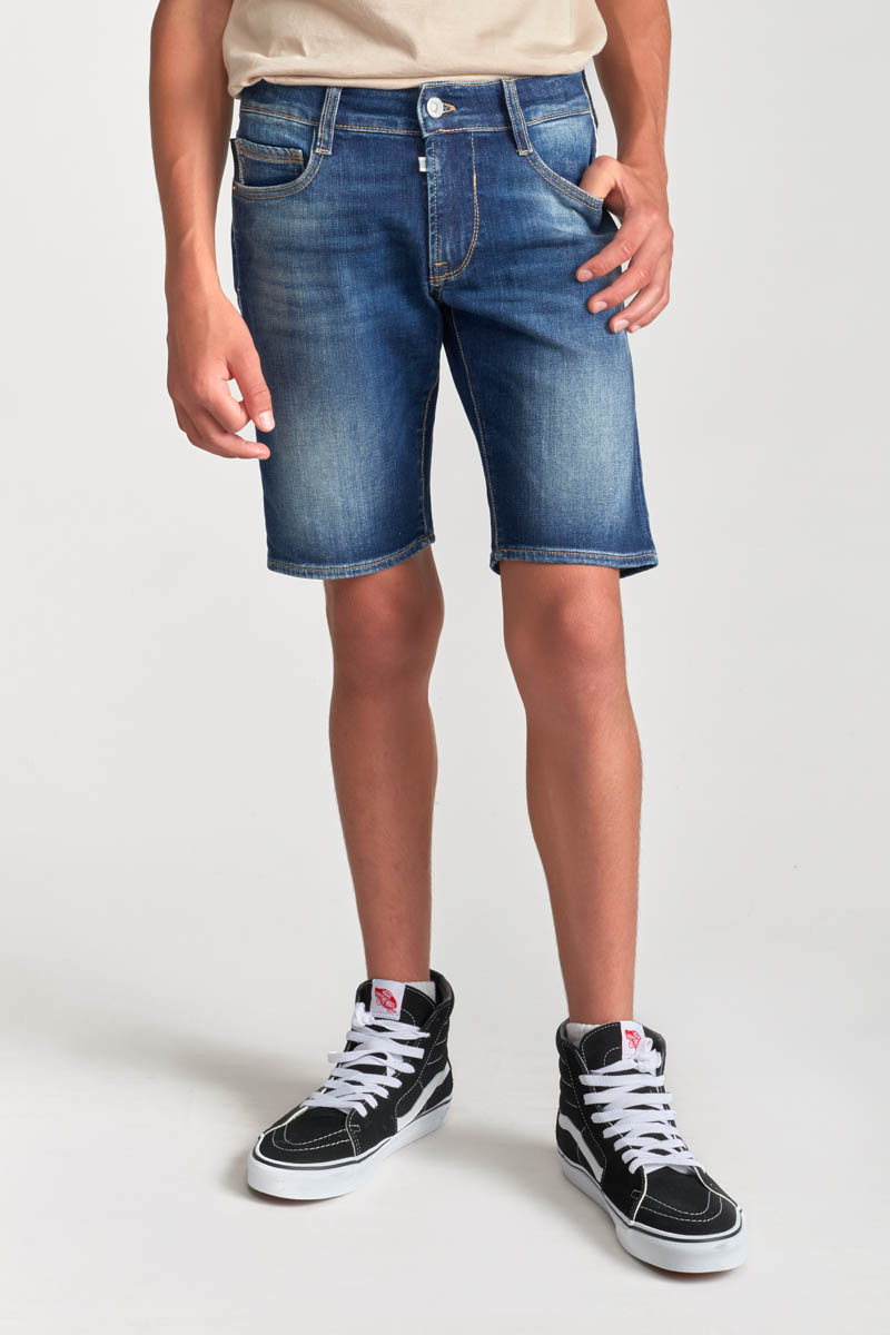 Bermuda-short Mike in blau