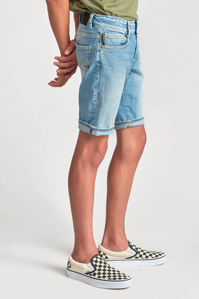 Bermuda-short Mike in blau