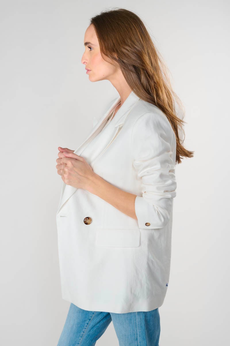 Jacke Beky in weiß