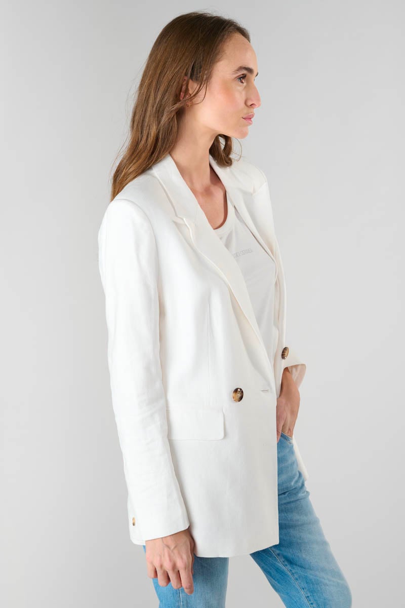Jacke Beky in weiß