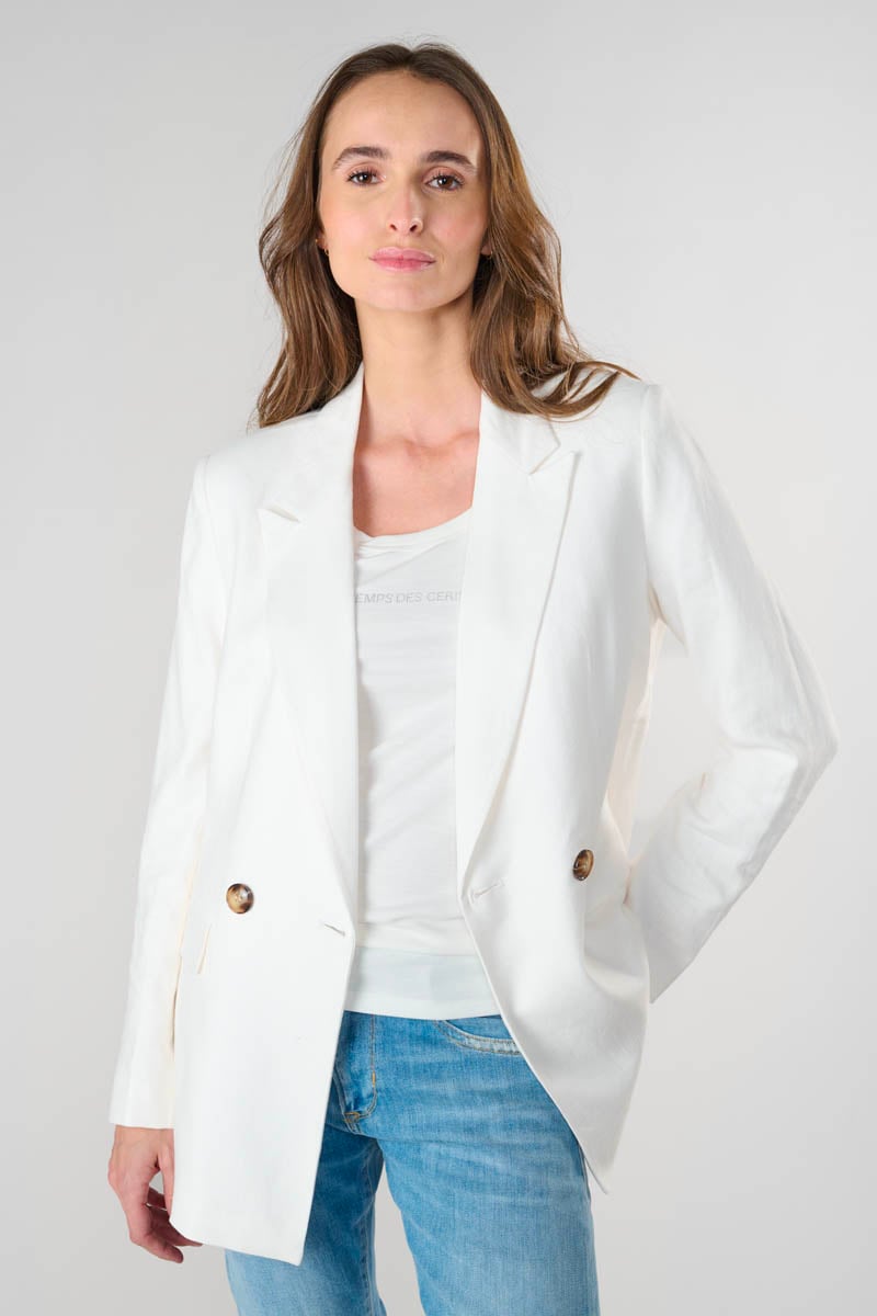 Jacke Beky in weiß