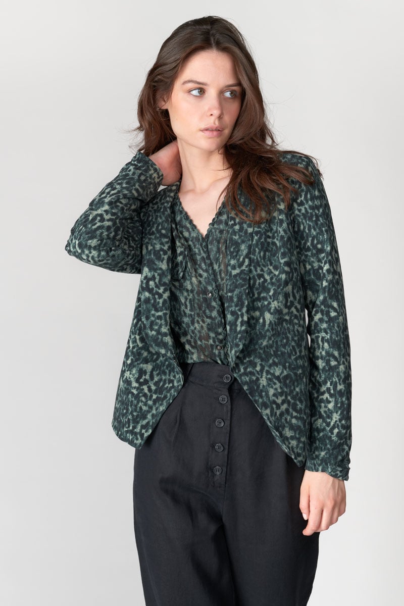 Jacke Camote in grün