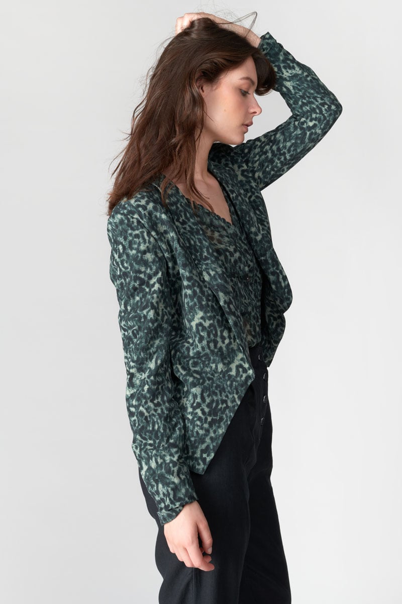 Jacke Camote in grün