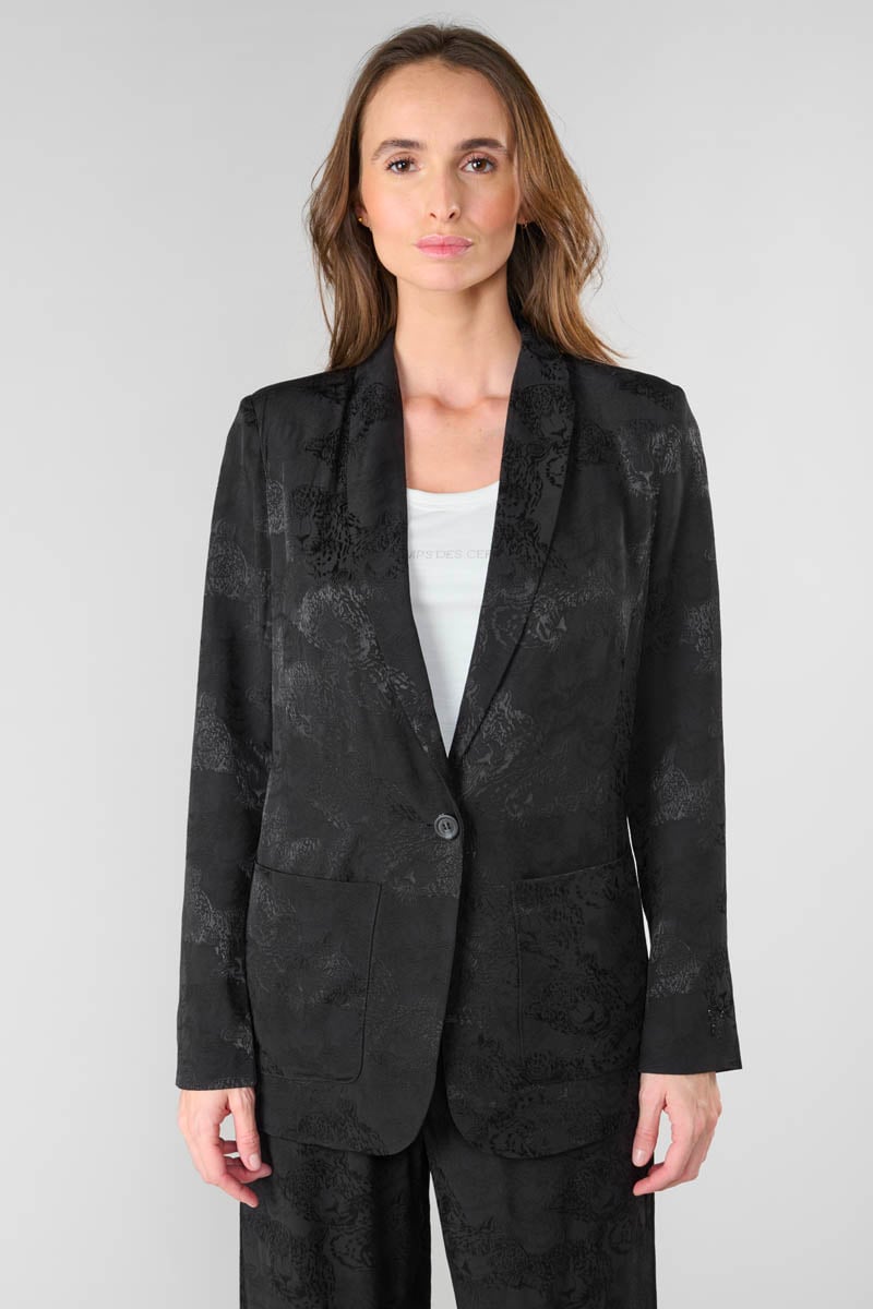 Jacke Cosmos in schwarz
