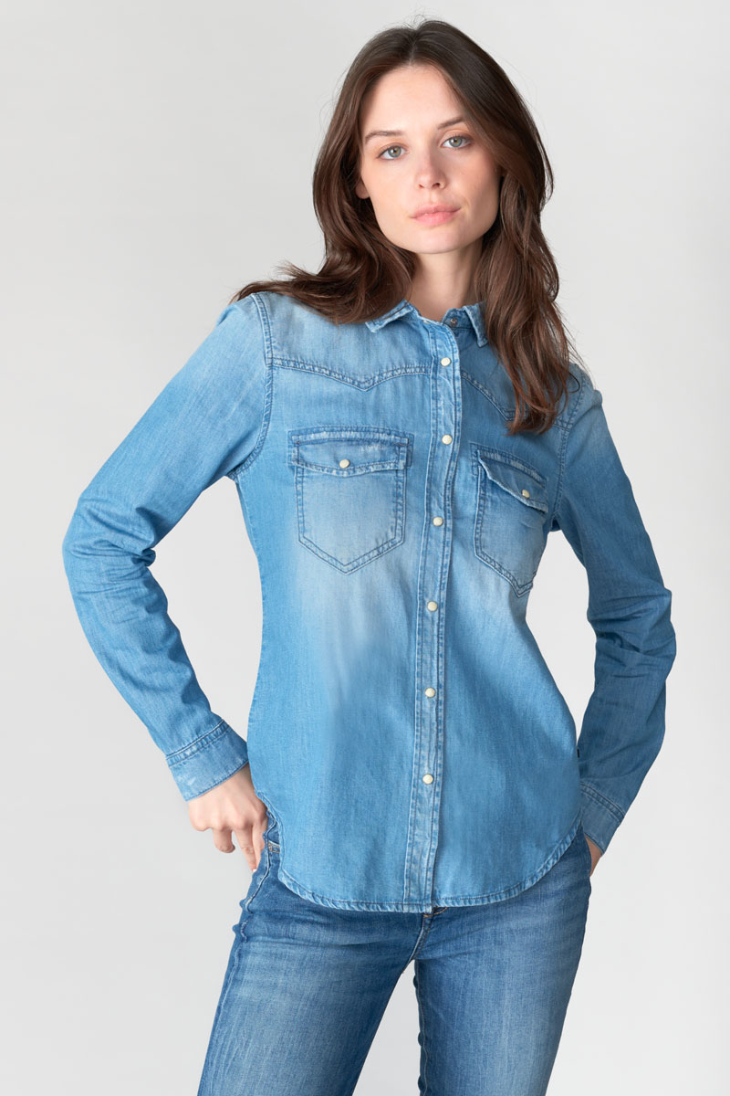 Hemd Juanita in blau