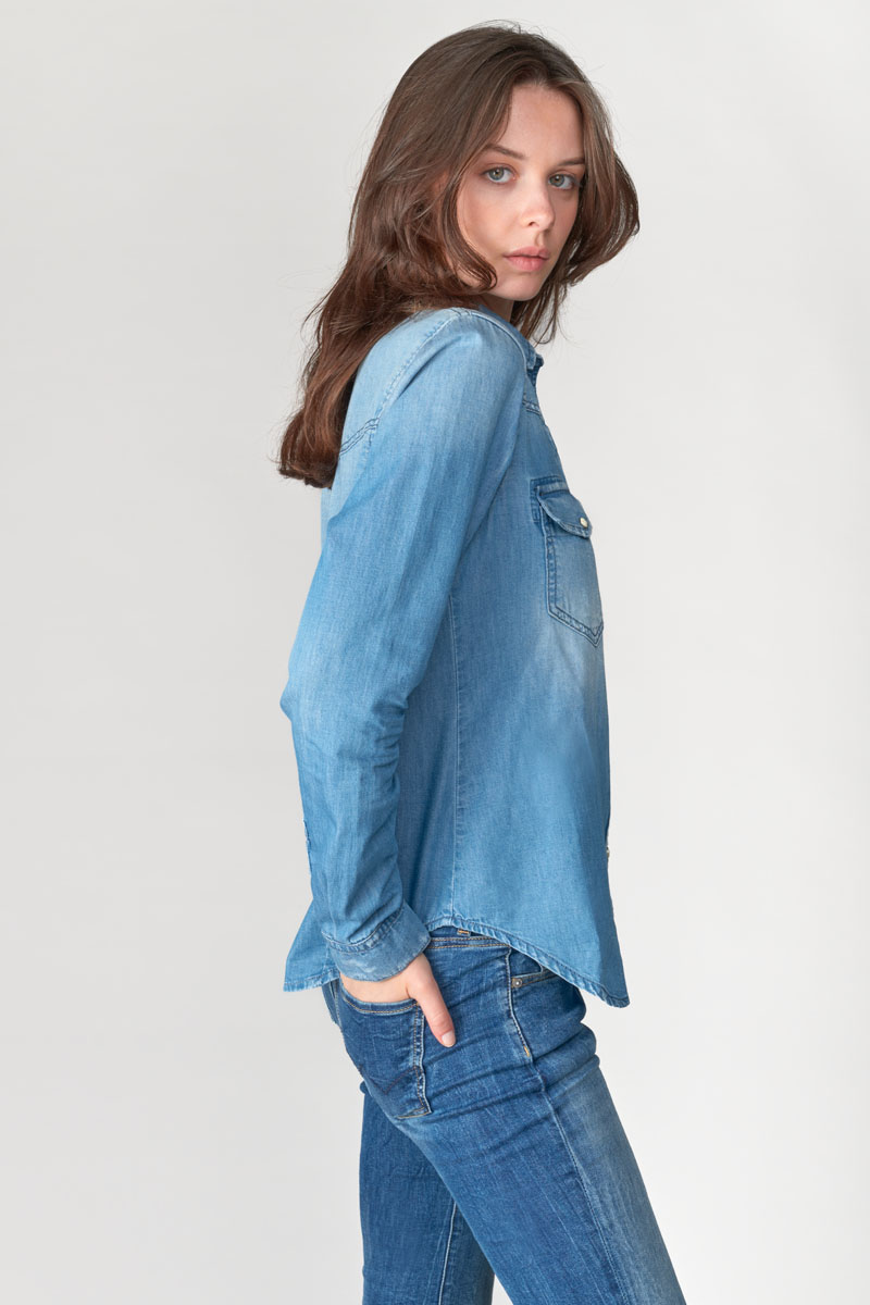 Hemd Juanita in blau
