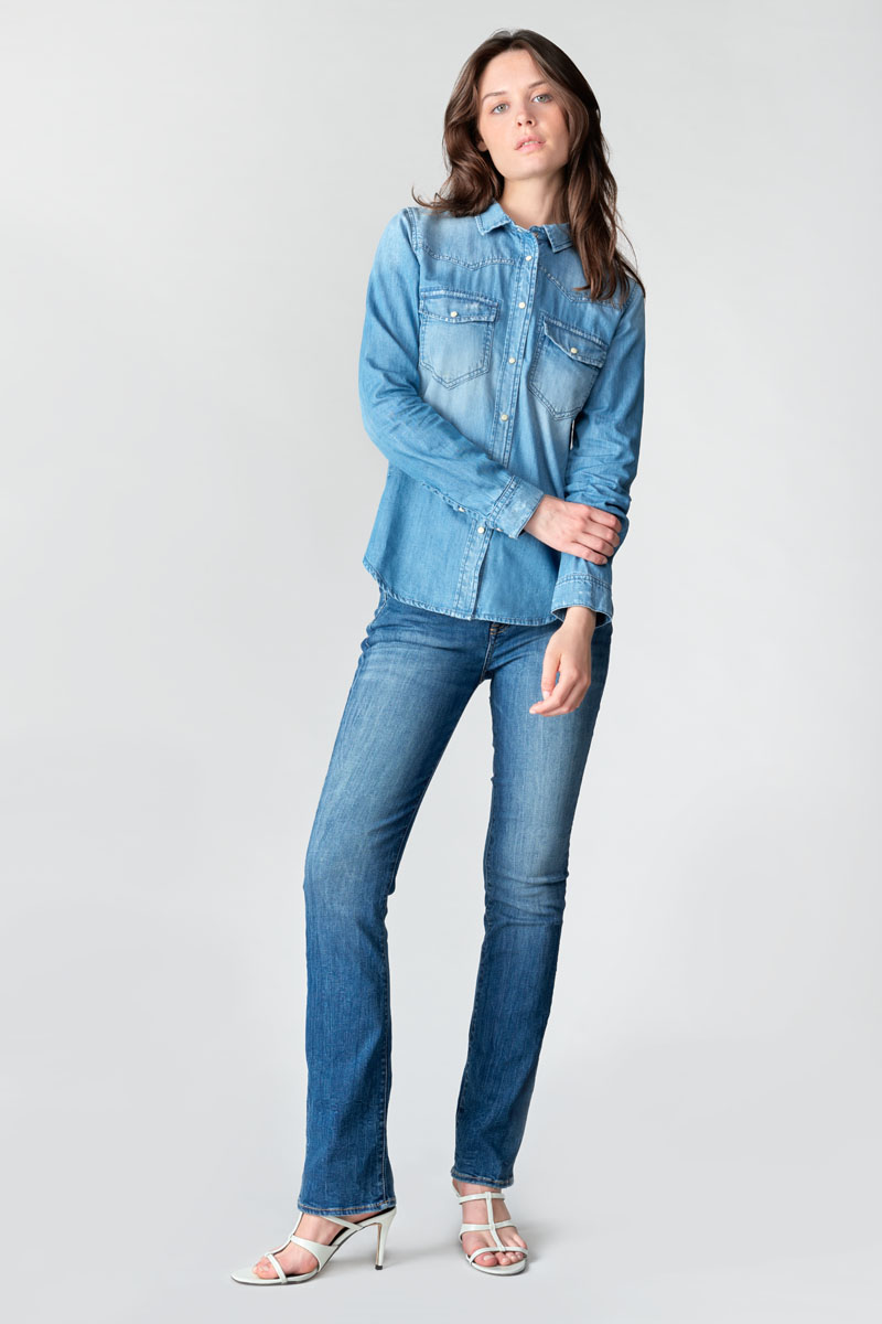 Hemd Juanita in blau