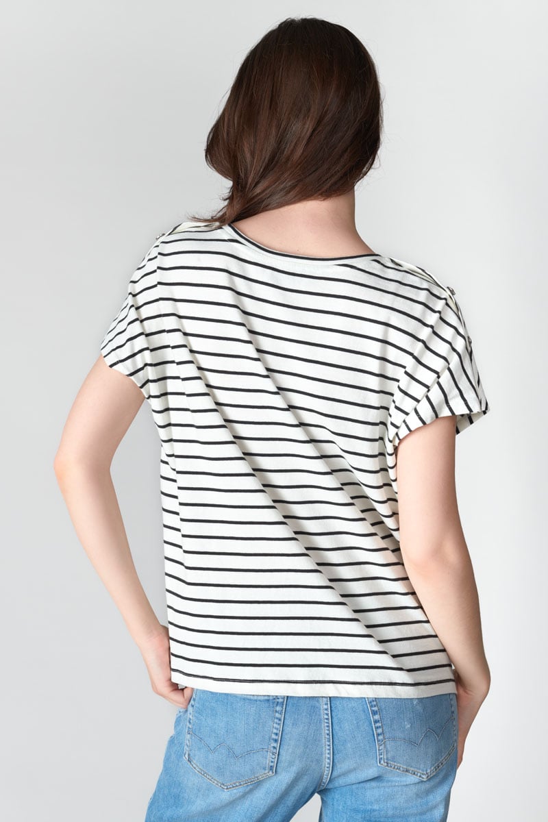 T-shirt Lilas in weiß
