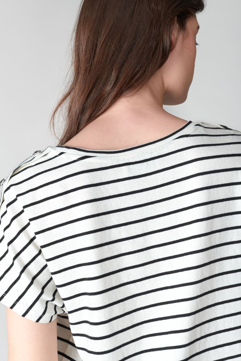 T-shirt Lilas in weiß