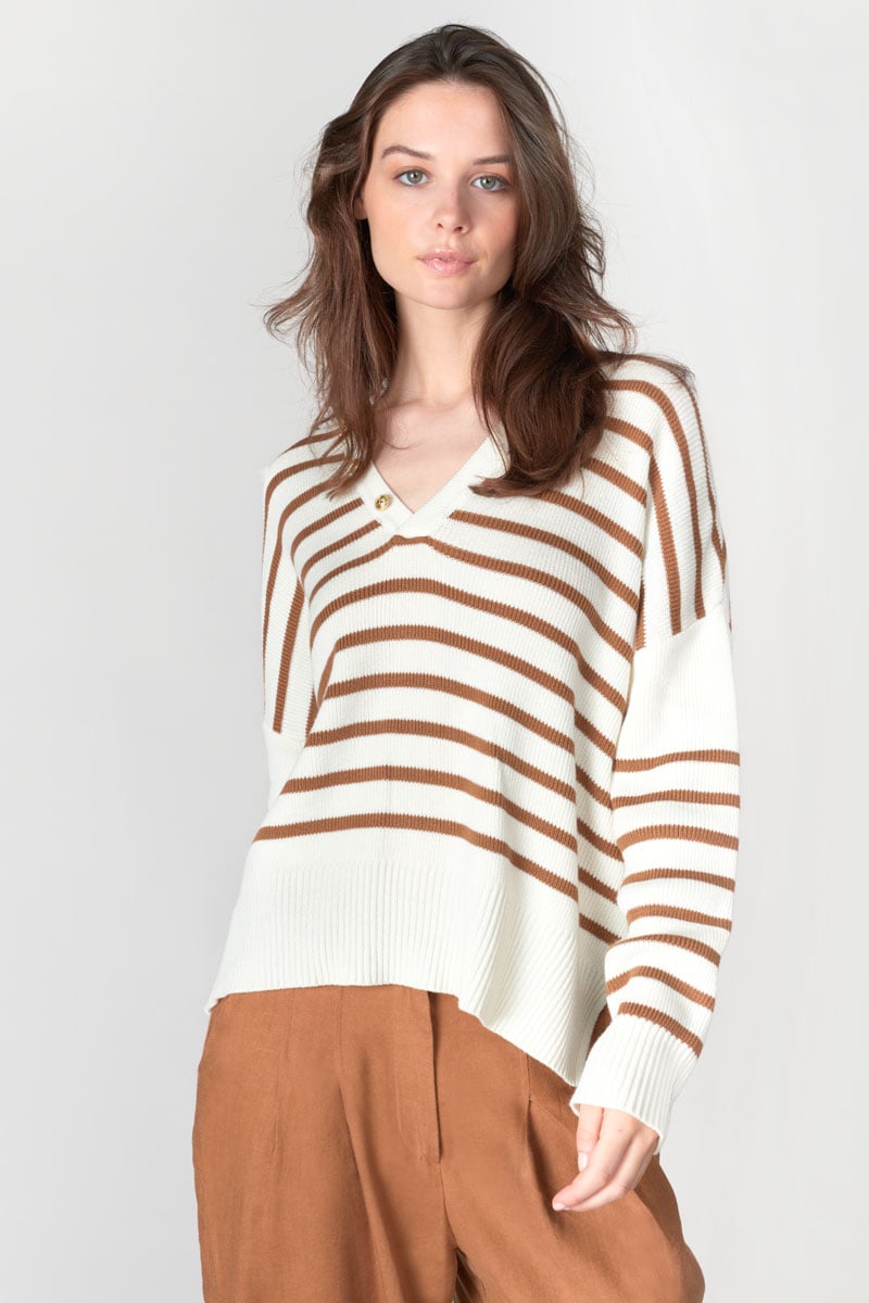 Pullover Lobelie in weiß