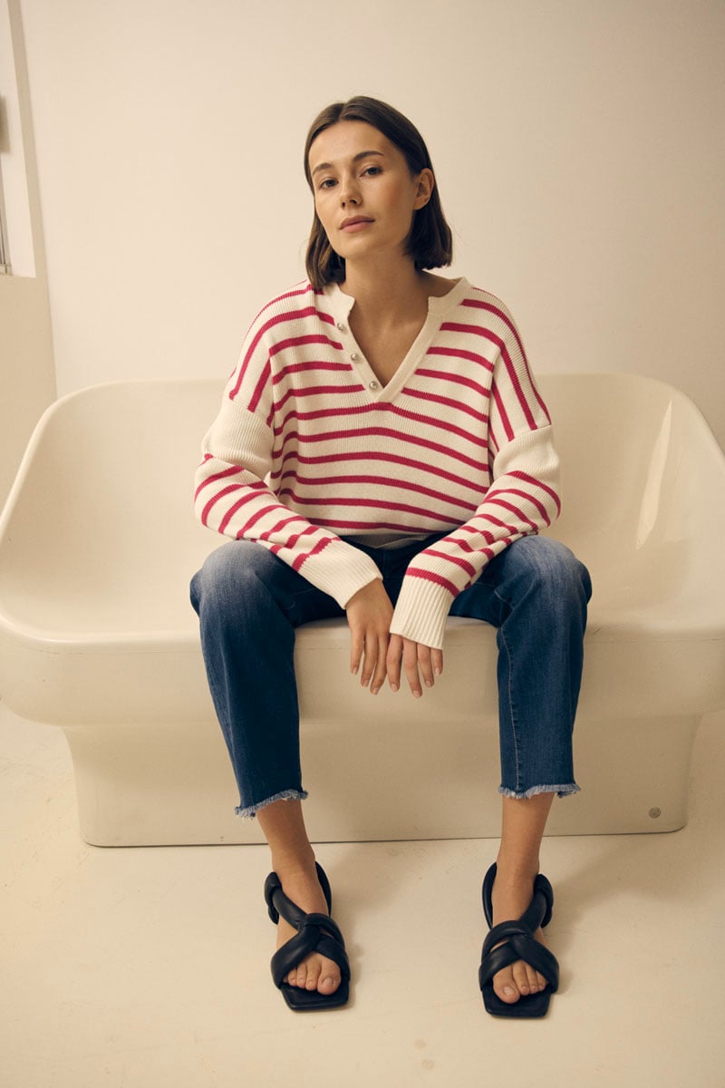 Pullover Lobelie in rosa