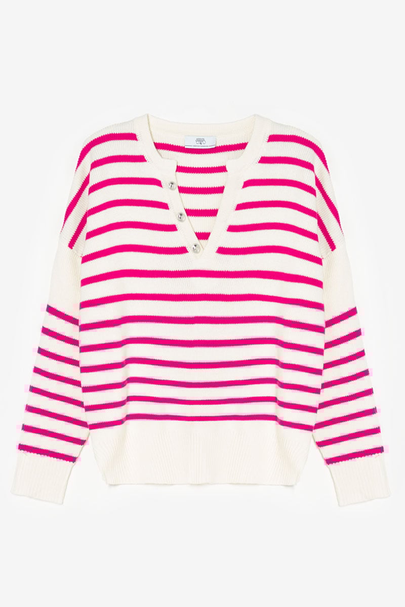 Pullover Lobelie in rosa