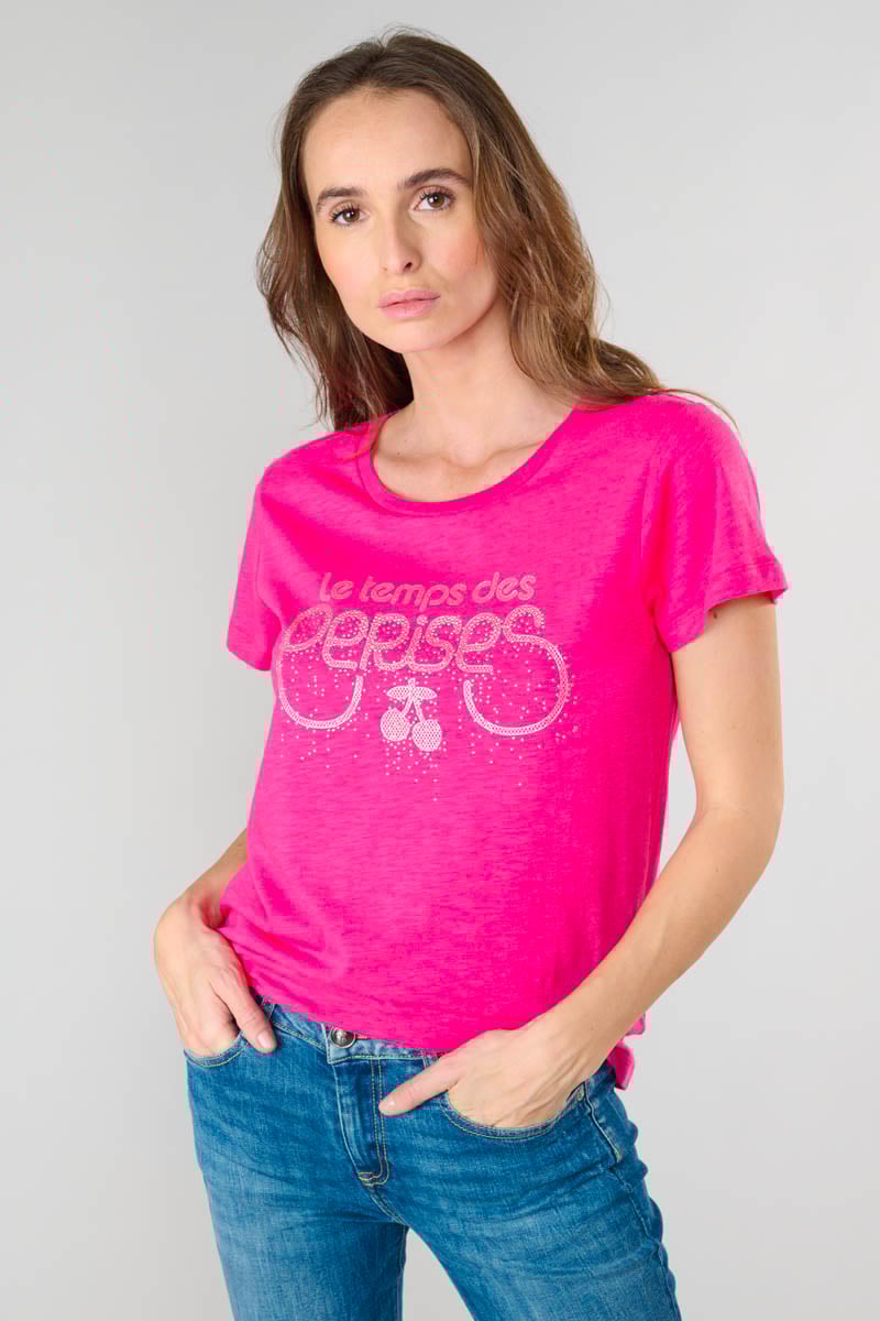 T-shirt Marty in rosa
