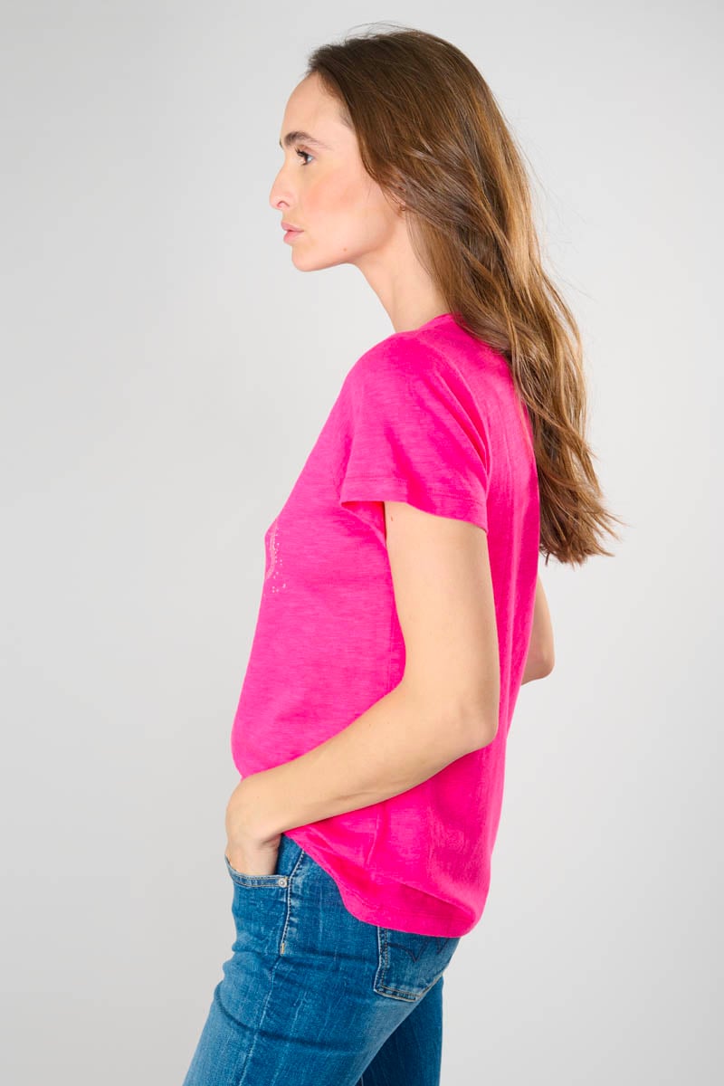 T-shirt Marty in rosa