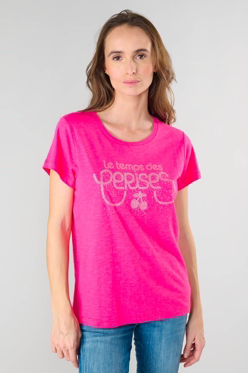 T-shirt Marty in rosa