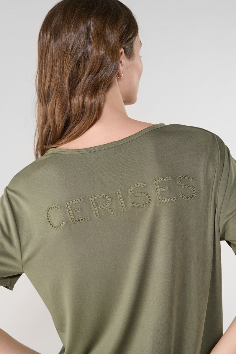 T-shirt Parodia in grün