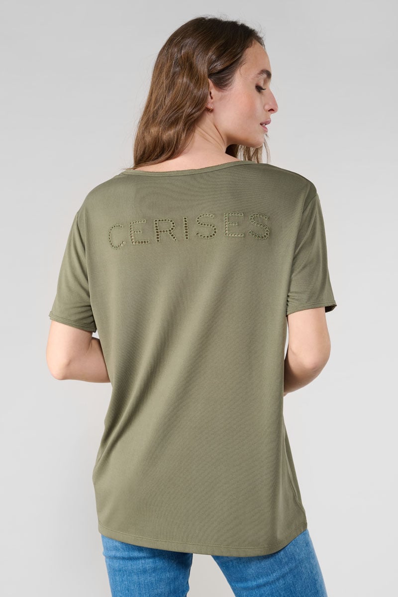T-shirt Parodia in grün