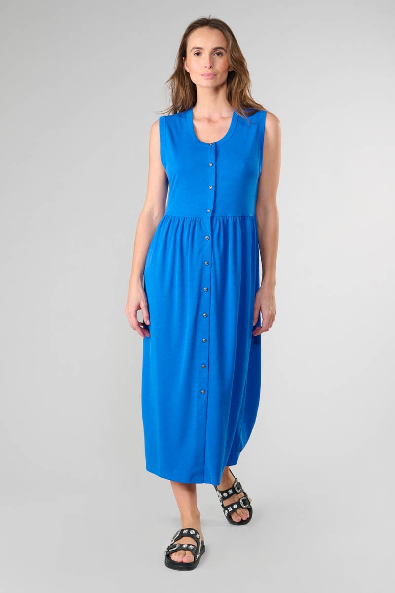 Langes kleid Tolypel in blau