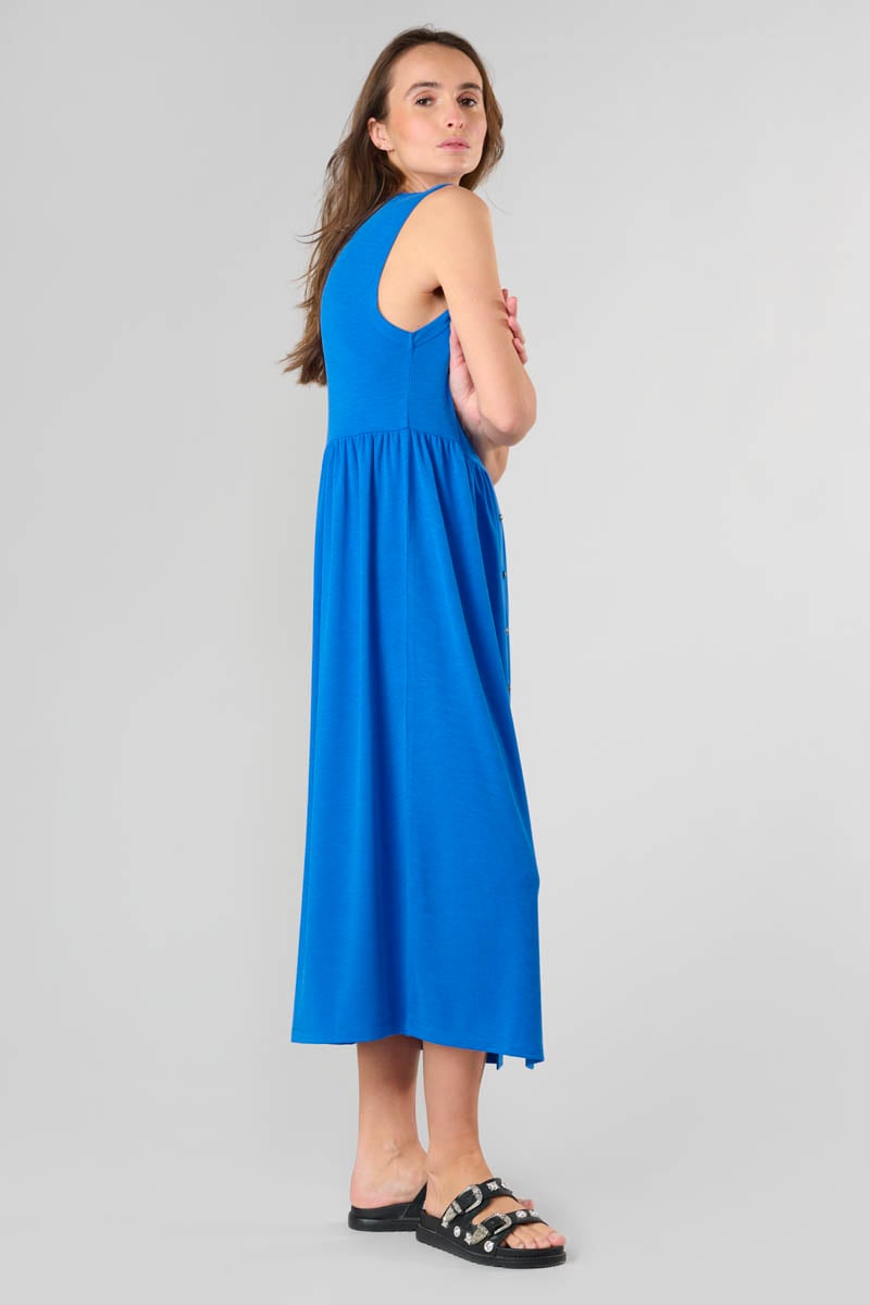 Langes kleid Tolypel in blau