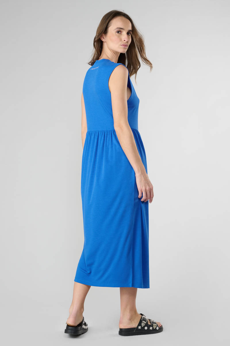 Langes kleid Tolypel in blau