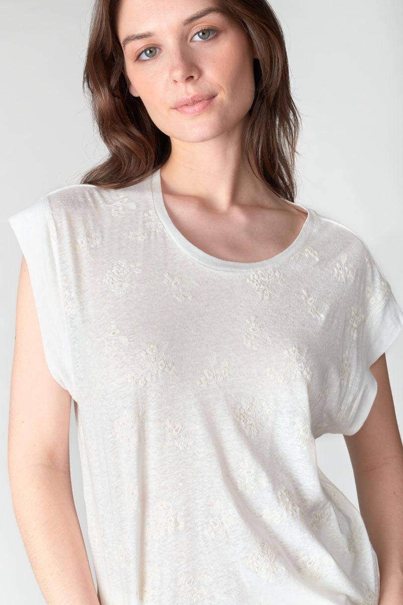 T-shirt Tremier in weiß