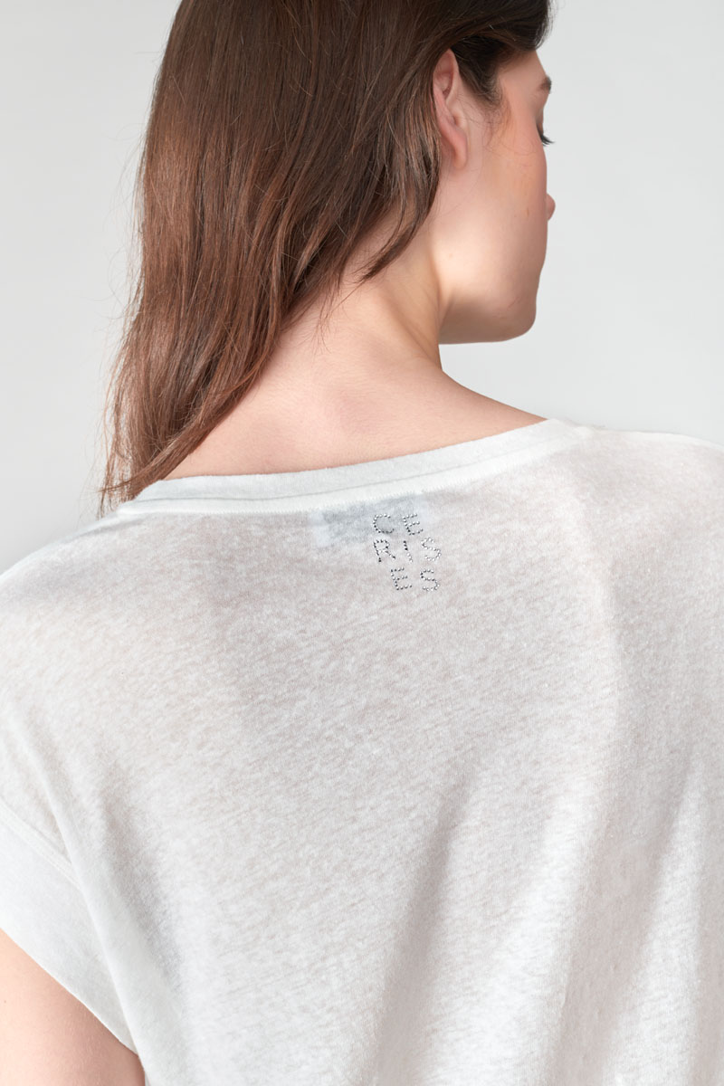 T-shirt Tremier in weiß