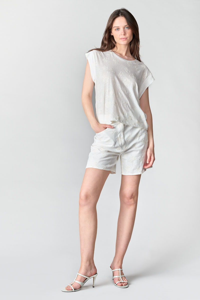 T-shirt Tremier in weiß