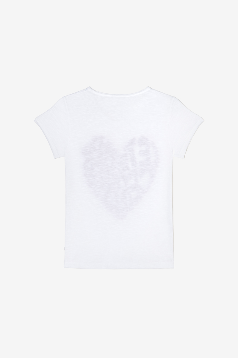 T-shirt Isaakgi in weiß