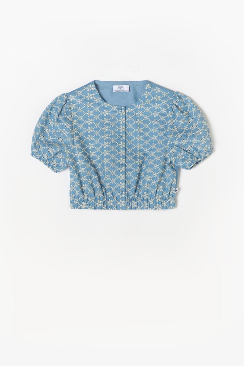 Top Loiciagi in blau