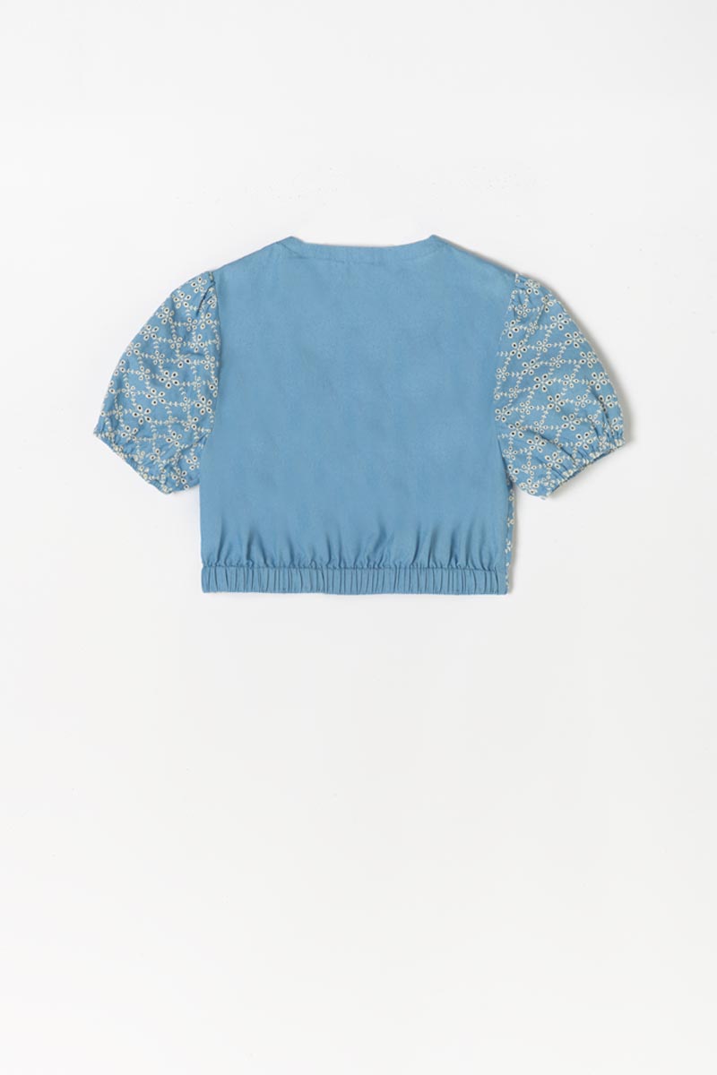 Top Loiciagi in blau