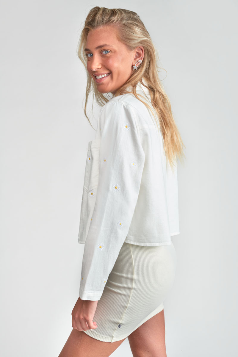 Jacke Yelenagi in weiß