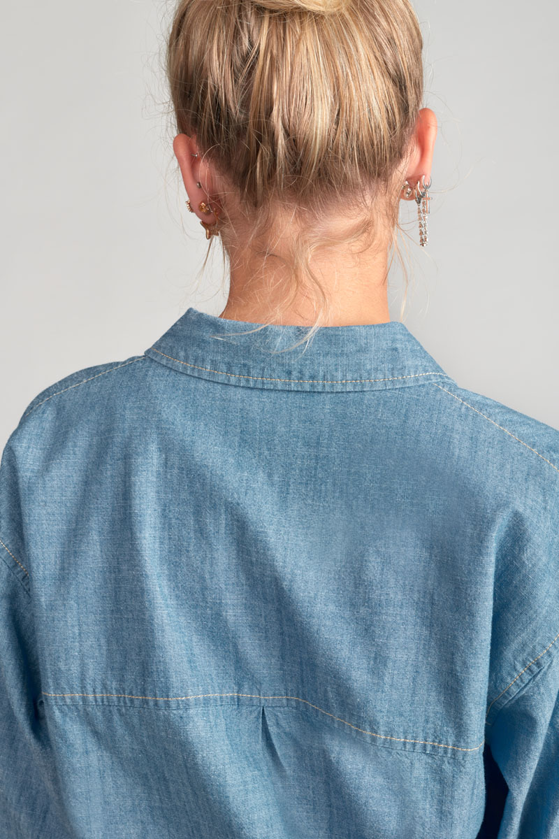 Hemd Ziagi in blau