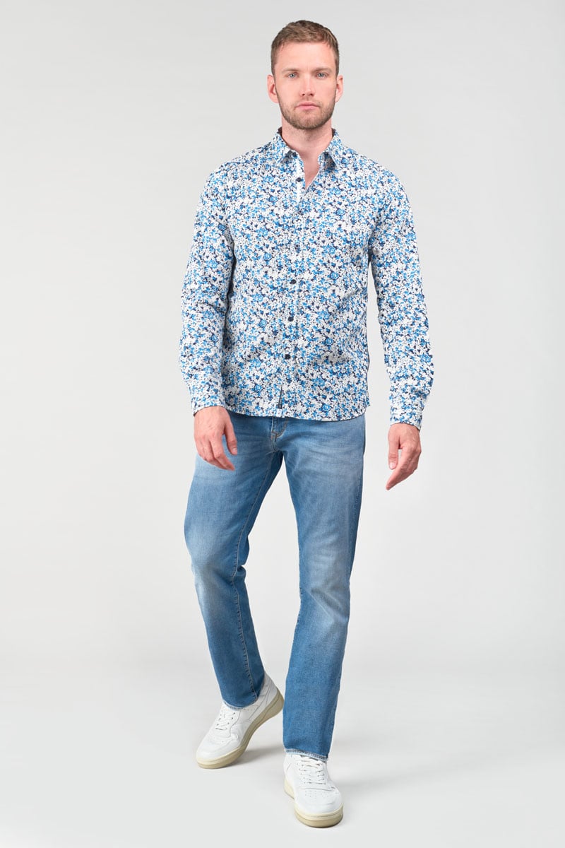 Hemd Arias in blau