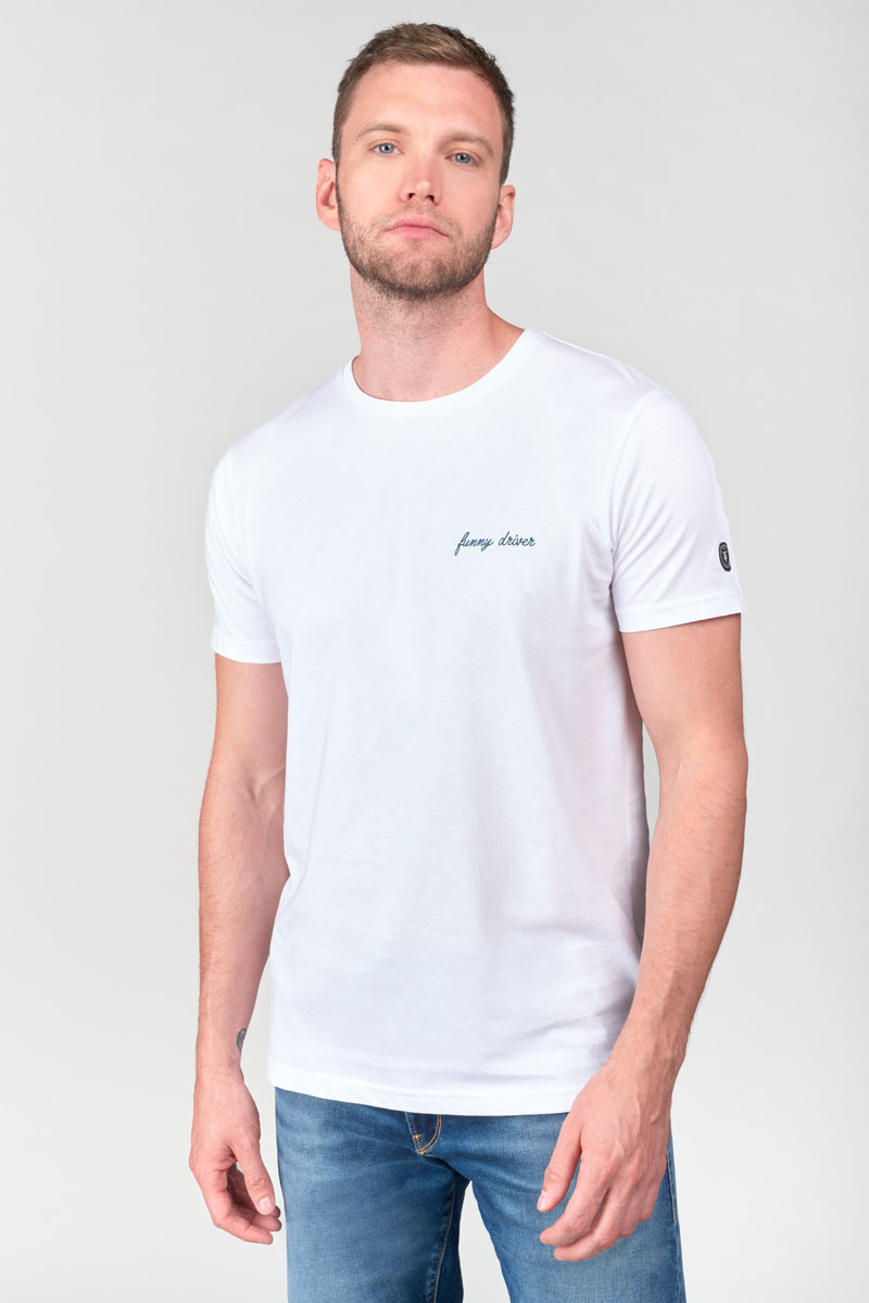 T-shirt Boyle in weiß