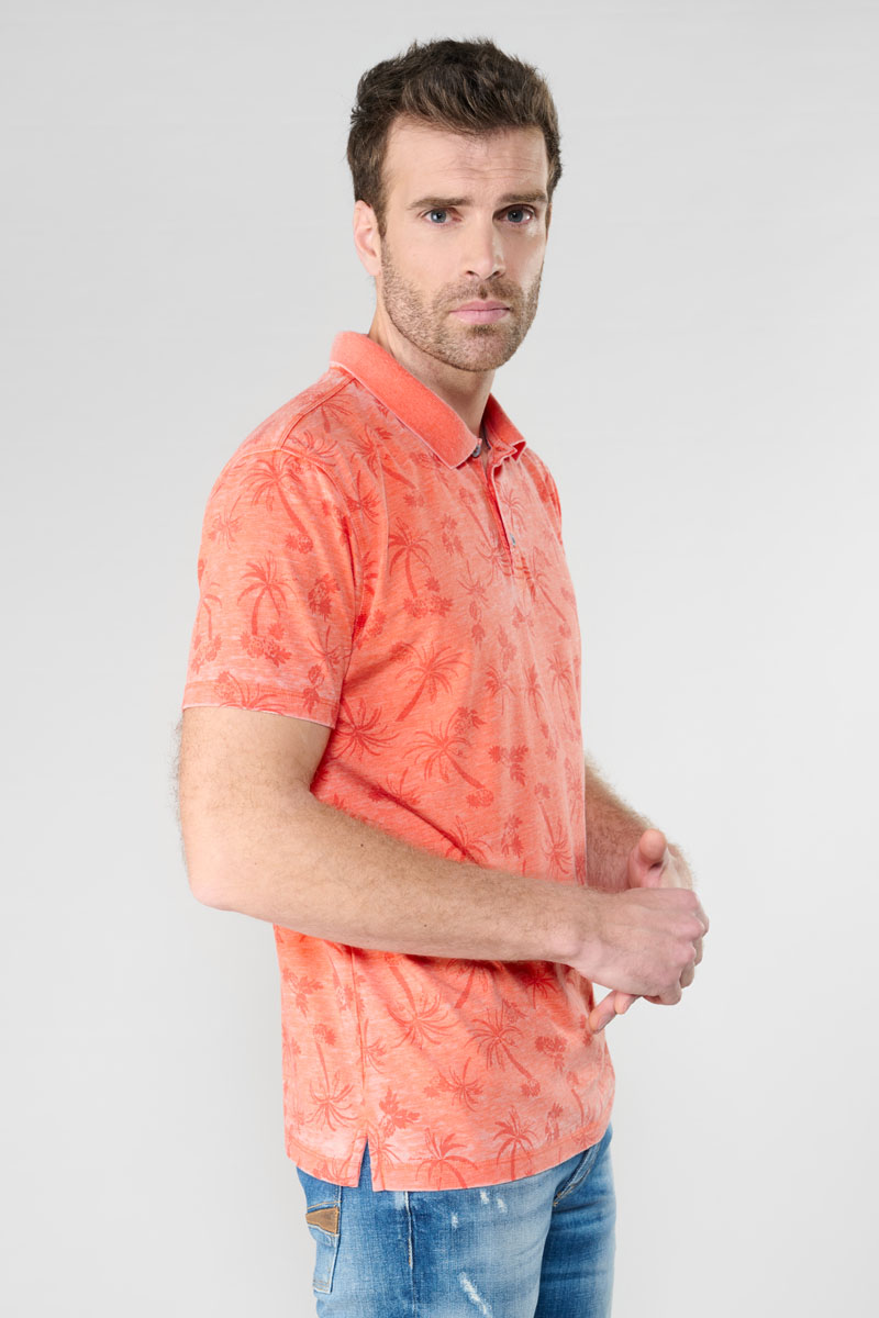 Poloshirt Fezur in orange