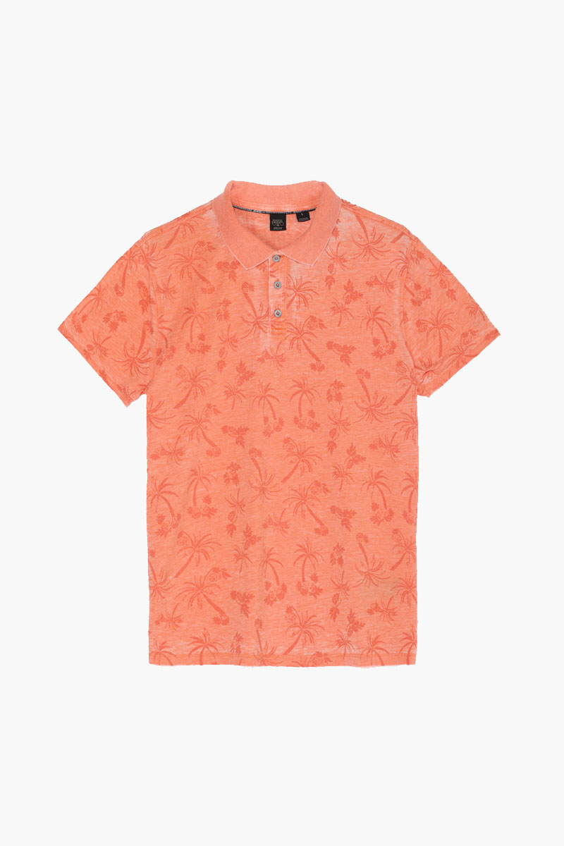 Poloshirt Fezur in orange