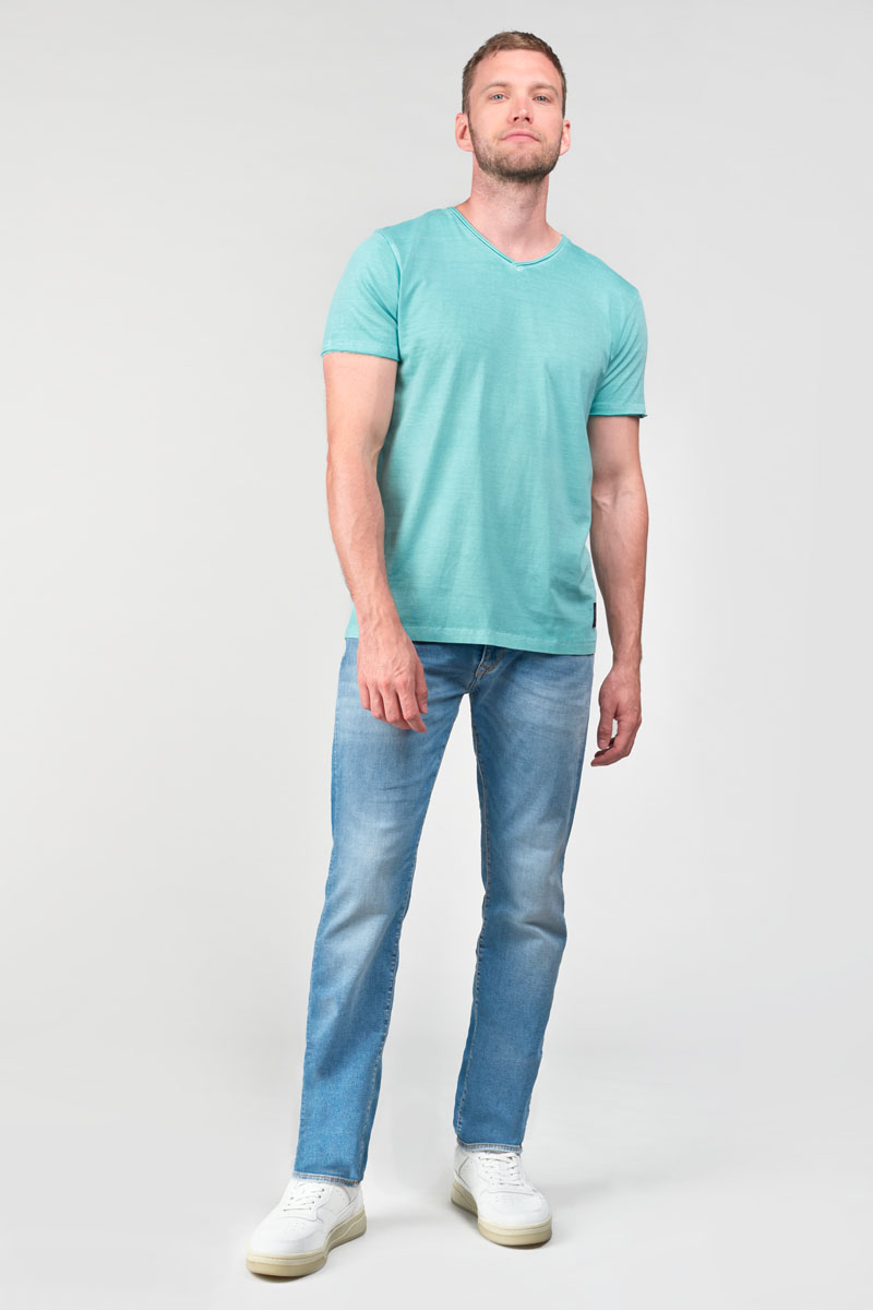T-shirt Gribs in blau