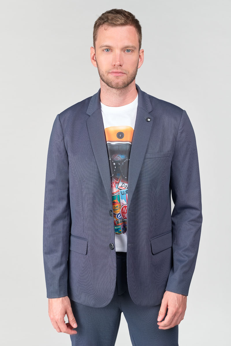 Jacke Misar in blau