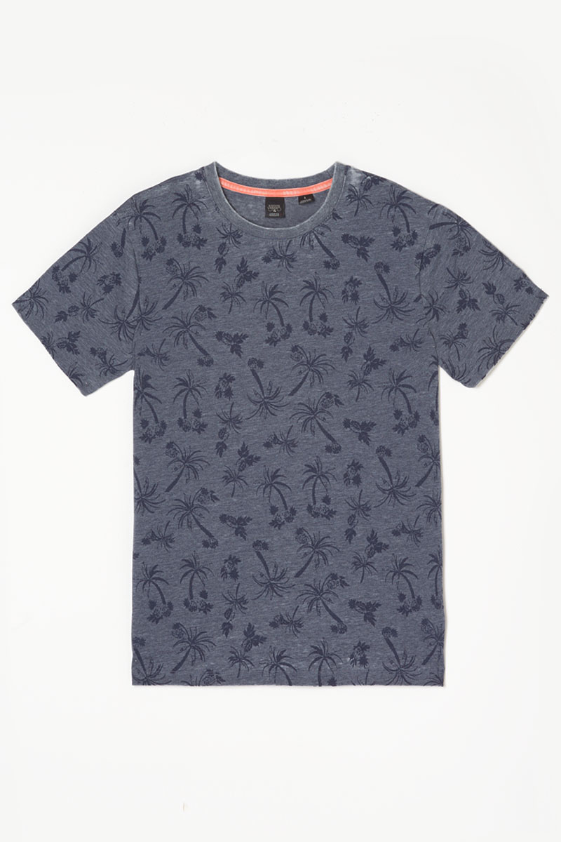 T-shirt Osmel in blau