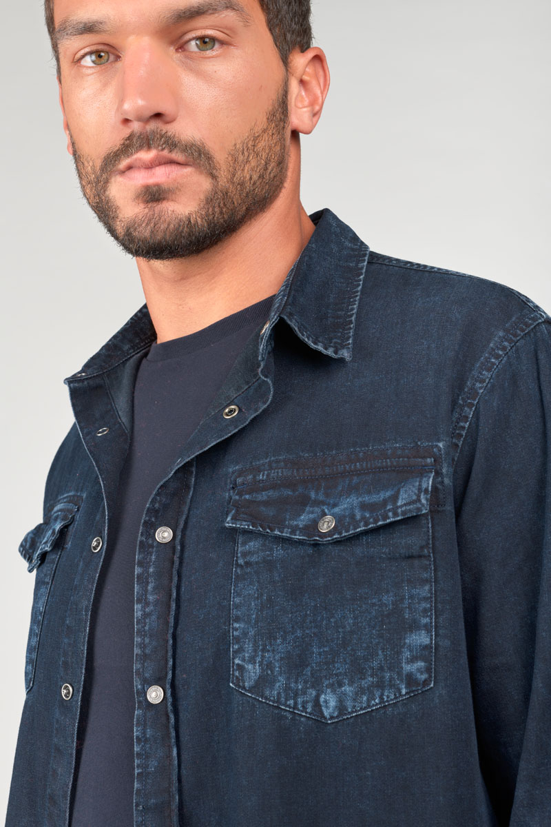 Hemd Pedro in blau