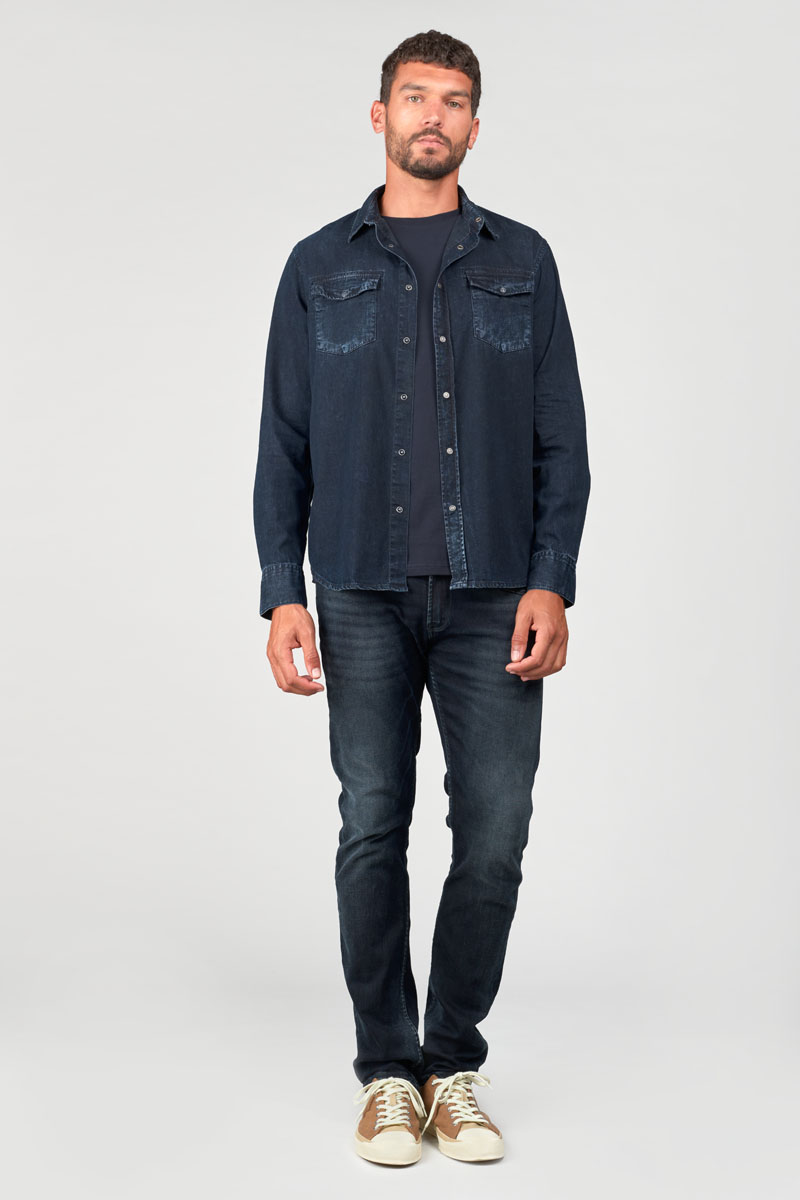 Hemd Pedro in blau
