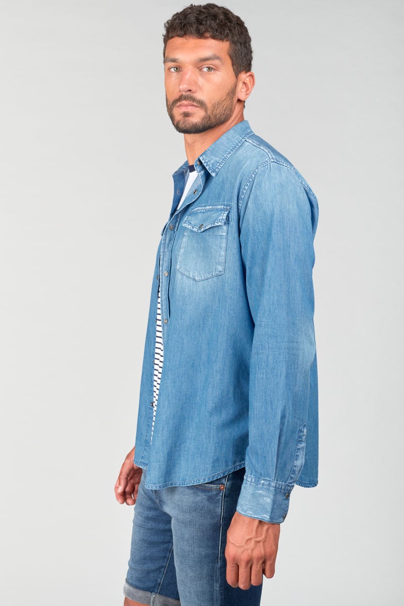 Hemd Pedro in blau