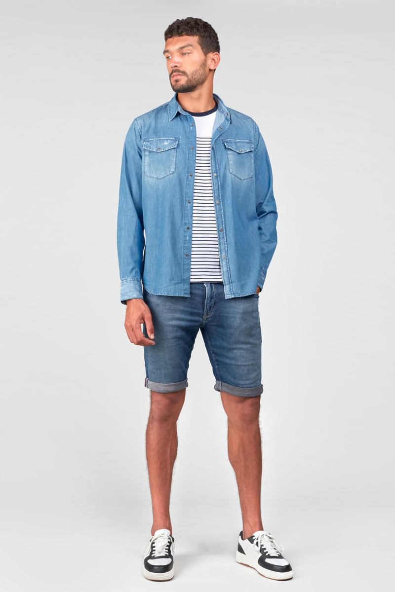 Hemd Pedro in blau
